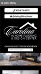 Mobile Screenshot of ncinhomeflooring.com